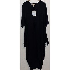 Antthony Orginals Tunic Dress Women Sz L Black